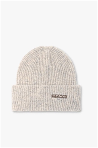 7DAYS, Beanie, Light Beige